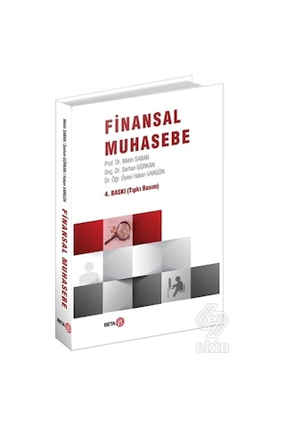 Finansal Muhasebe - Metin Saban - Hakan Vargün - Beta Yayınları