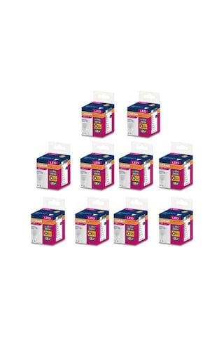Osram Gu10 5w Led Ampul 3000k Günışığı 10'lu Paket