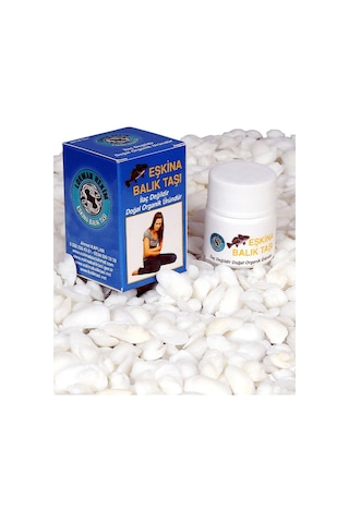 Eşkina Balık Taşı 28 Adet 1 Kutu Öğütülmüş Toz Hali