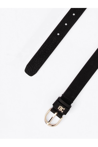 Tommy Hilfiger Tommy Hılfıger Kadın Kemer Aw0aw16838-bds Siyah