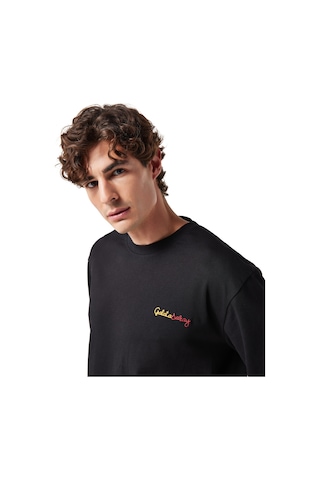 Gsstore X Midground Erkek T-shirt E251217 Siyah
