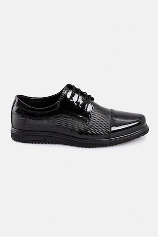 Süvari Siyah Casual Ayakkabı-33546 Siyah