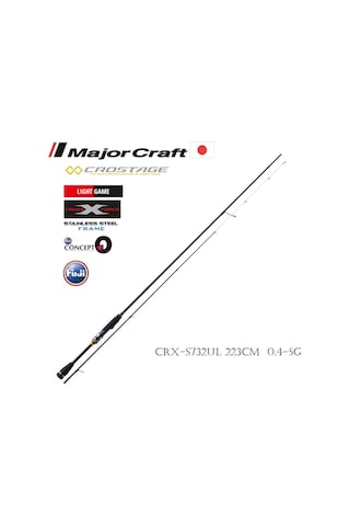 Mc New Crostage Crx-s732ul Lrf Mebaru Kamış Solid Uç 223cm 0.4-5g