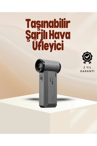 Yüksek Hızlı Kablosuz El Tipi Hava Üfleme Temizlik Cihazı