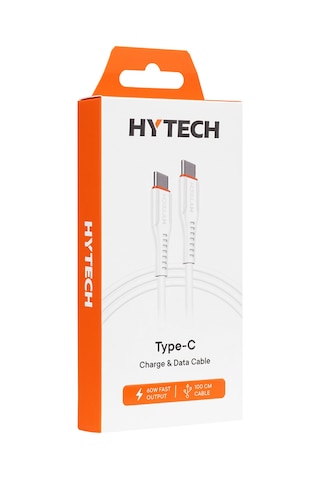 Hytech Hy Xtp10 1m 3a Typec To Typec Hızlı Data Sarj Kablosu