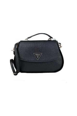 Guess Kadın Siyah Eco Jazlynn Omuz Çantası Siyah