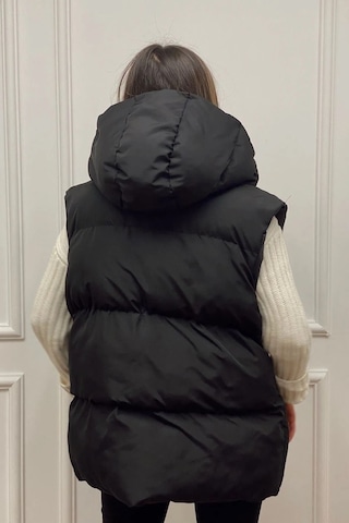 Ess Moda Giyim Şişme Yelek Mont Siyah Siyah