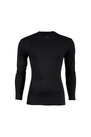 Yıldız Erkek Modal Uzun Kol Sıfır Yaka Body T-shirt Atlet - 385-386 Siyah