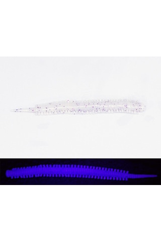 Fujın Yummy Sandworm 7Cm Lrf Silikonu Pearl Whıte Glow