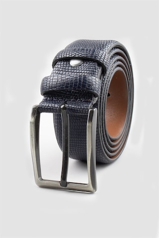 Tudors Erkek %100 Hakiki Deri 3,5 Cm Klasik Lacivert Kemer-24012