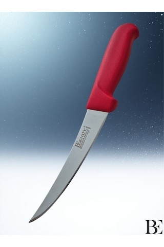 Beknife Bemiral 15cm Kıvrık Kemik Sıyırma Bıçağı 10354.15 Fibrox Kaymaz Saplı 25mm X 150mm X 2.5mm Kırmızı