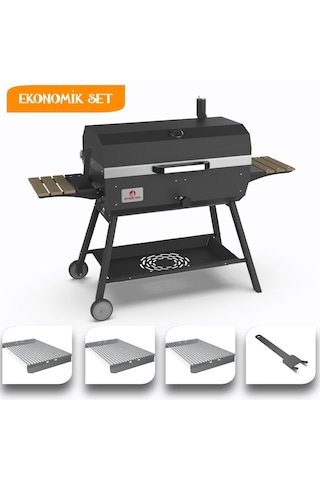 Ateşten Maxi Barbekü Mangal Ekonomik Set