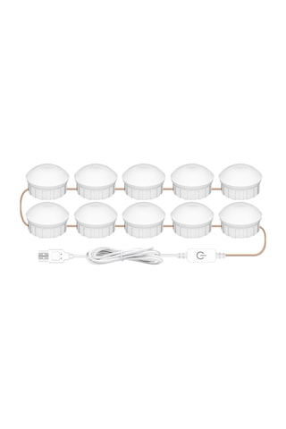 Usb Touch Partming Beauty Dolgu Işığı For 10 Leds Beyaz