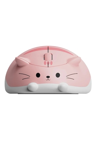 Akko X Waigua Cat Pink Angie Kablosuz Simetrik Mouse