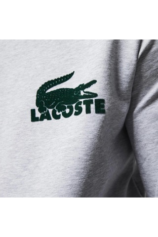 Lacoste Erkek Sweatshırt Sh7477-00-y9k Gri