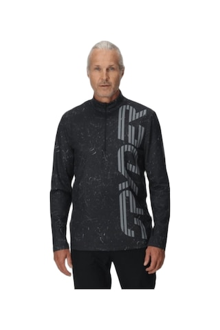 Spyder Spyder Podium 1/2 Zip Erkek İçlik Üst Sws Siyah