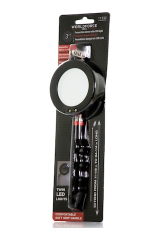 Worldforce 75 MM Katlanır Led Işıklı Muayene Aynas
