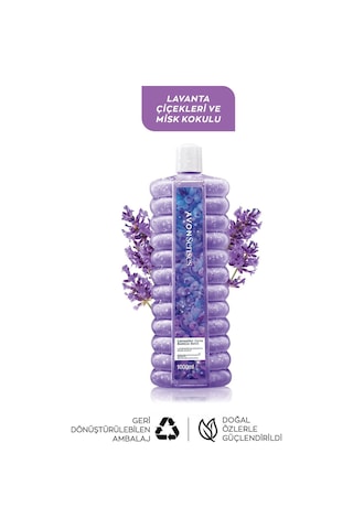 Avon Senses Sunrise + Lavender Banyo Köpüğü 2 x 1 L