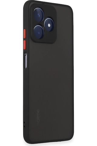 Newface - 245 - Realme C53 Kılıf Montreal Silikon Kapak - Kmrsfres - - Siyah