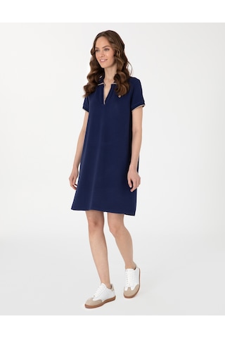 Pierre Cardin Kadın Lacivert Elbise Örme 50308462-vr033 Lacivert