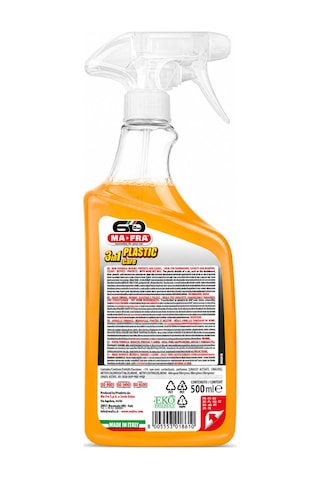 Ma-fra 3in1 Plastic Care 500 Ml Plastik Yenileyici Ve Koruyucu Sprey
