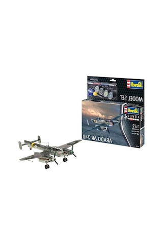 Arado Ar-240 Model Uçak Seti - Eğlenceli Hobi Aktiviteleri