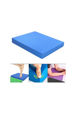 Suntek Denge Pedi Eğitmen Yoga Mat Köpük Esneme Stabilite Mavi Mavi