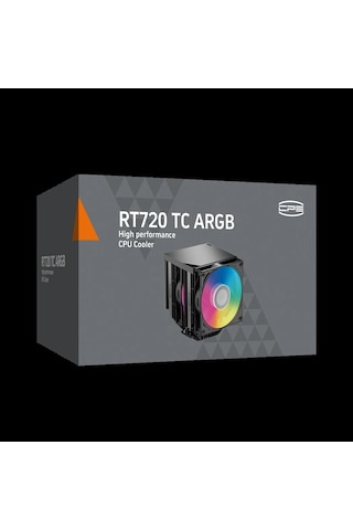 Pccooler Rt720 Argb Tc Siyah