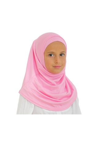 Modish Group Çocuk Hazır Giyim Başörtüsü Şal Turban Viskon - Pembe Pembe