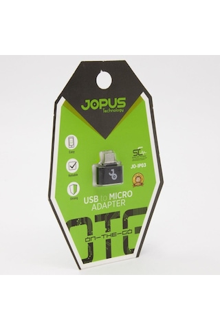 Jopus JO-IP03 Universal Micro Mini USB Otg Adaptör