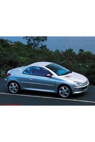 932697 Sol Ön Kapı Direk Bandı Peugeot 206 3 Kapı
