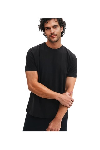 Ar-ma Erkek Regular Fit Pamuk Süprem Basic Bisiklet Yaka Tişört Y31344408002 Siyah M