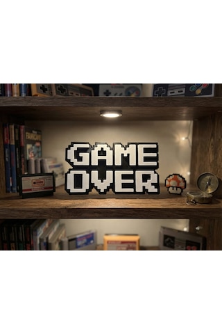 Retro Game Over Dekor Ürünü Diğer