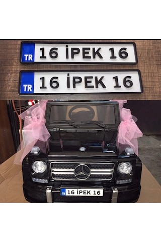 Akülü Araba Plakası 273899207