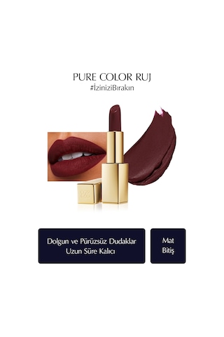 Estee Lauder Pure Color Matte Lipstick Ruj 682 After Hours