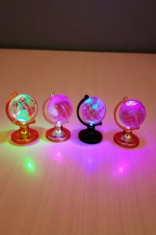 Mini Işıklı Kristal Dünya