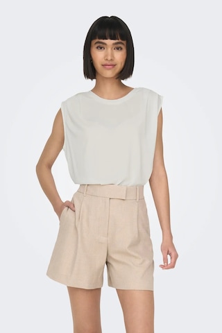 Only Kadın Onlfree Regular Fit Kolsuz Bluz 15290313 Beyaz Beyaz