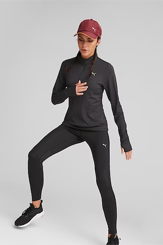 Puma Run Favourite Siyah Kadın Fermuarlı Eşofman Üstü 52317001 Siyah