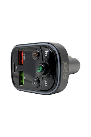 Hızlı Şarj Ve Bluetooth Destekli Çok Fonksiyonlu Araç Şarj Ve Fm Verici