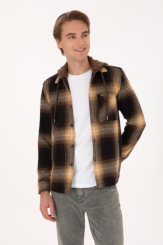 U.s. Polo Assn. Erkek Kahverengi Dokuma Mont 50308139-vr029 Kahverengı