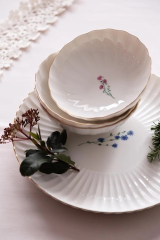 Kütahya Porselen Tiny Miny Yemek Takımı 27 Parça 6 Kişilik Bnlzf27yt4012673 Beyaz - Altın