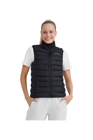 Skechers Kadın Siyah Yelek W Outerwear Padded Vest S231239-001 Siyah