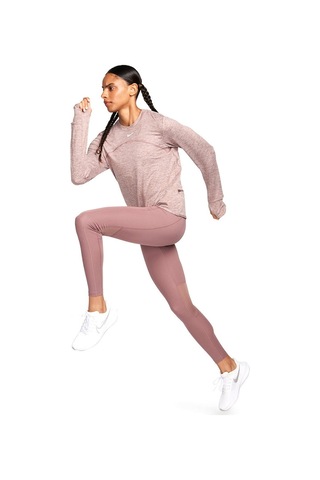 Nike Dri-fit Fast Kadın Kahverengi Koşu Tayt Cz9240-208 Kahverengi