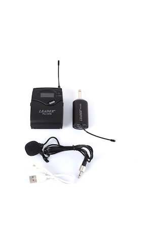 Leader Pu-137b Uhf Kablosuz Yaka Mikrofonu