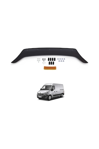 Renault Master Ön Kaput Koruma Rüzgarlığı 3Mm Akrilik Abs Parl