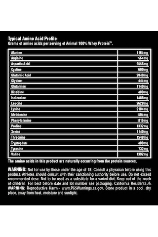 Universal Animal Whey Protein Vanilya Aromalı 454 Gr Vanilya