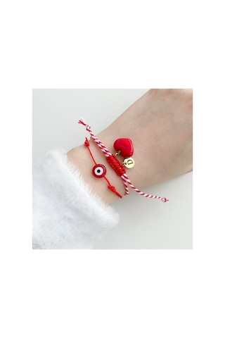 Marteniçka Bileklik Koyu Kırmızı 09758349