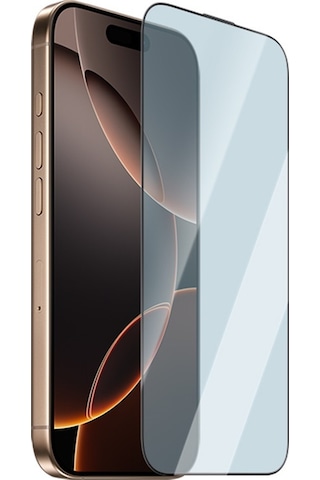 Apple Uyumlu iPhone 16 Pro Max Caseworld 3d Eyesafe Mavi Işık Teknolojili 0.15mm Cam Koruyucu Kurulum Kit