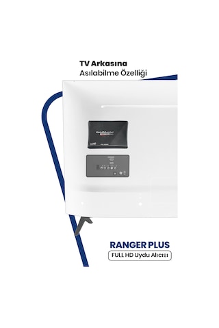 Goldmaster Ranger Plus Full Hd Uydu Cihazı 2 Adet Kumandalı 10 Yıl Garantili