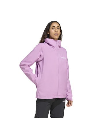 Adidas Essentials 2 Layer Rain Kadın Pembe Kapüşonlu Ceket Pembe